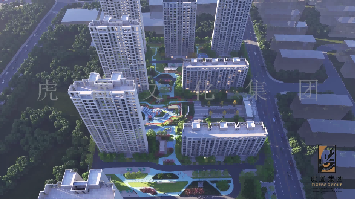 怡丰苑二期小区3d建筑动画lumion动画建筑漫游动画